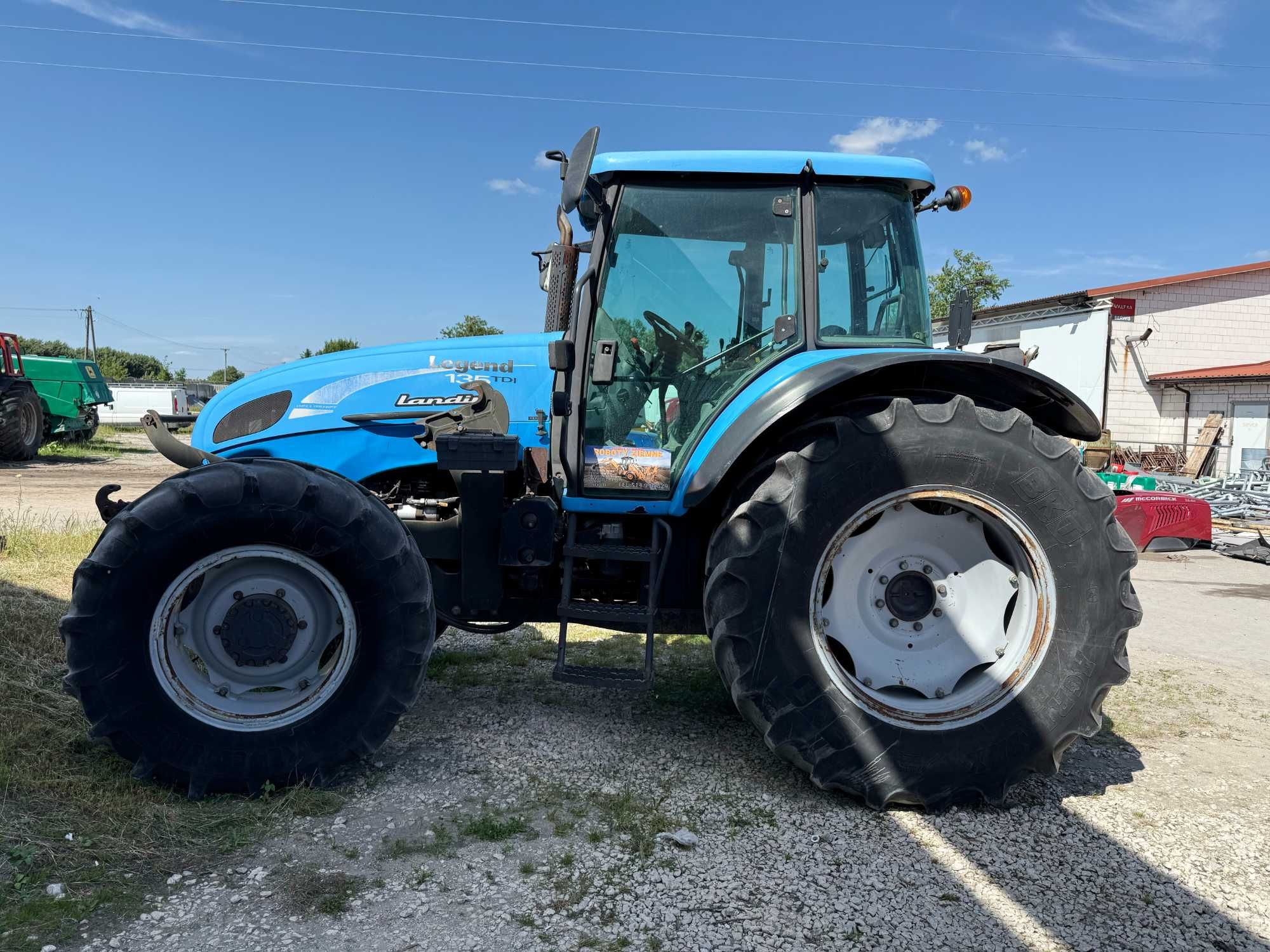 Ciągnik Landini Legend 135 TDI Deltashift