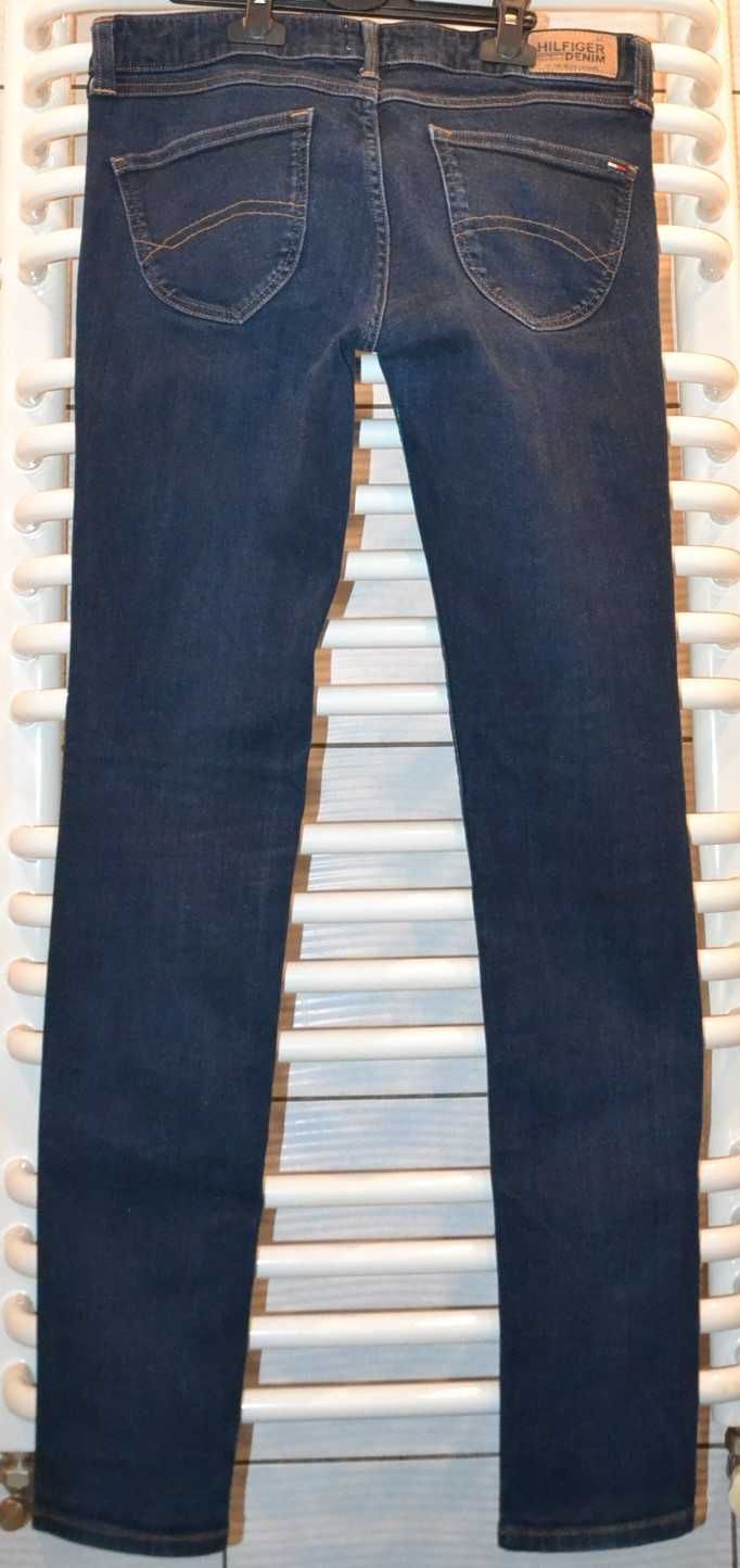 TOMMY HILFIGER Skinny Stretch Denim Jeans Spodnie Damskie W29 L32