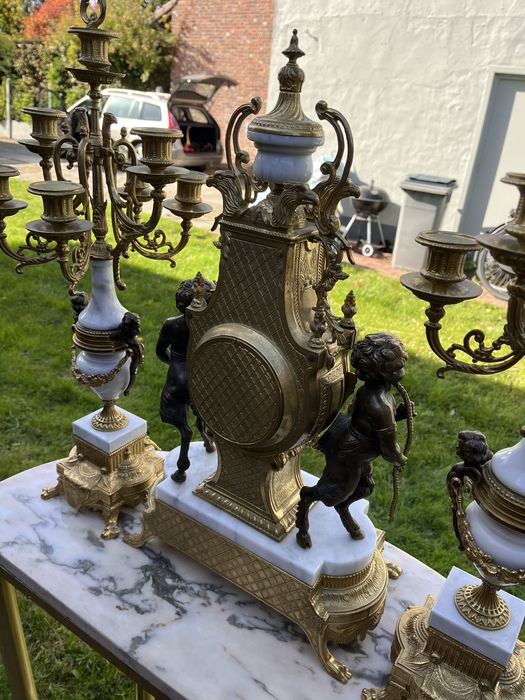 Годинник канделябри IMPERIAL підсвічники часы