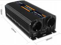 Yinleader przetwornica 12V/230V 1500W-3000W LCD