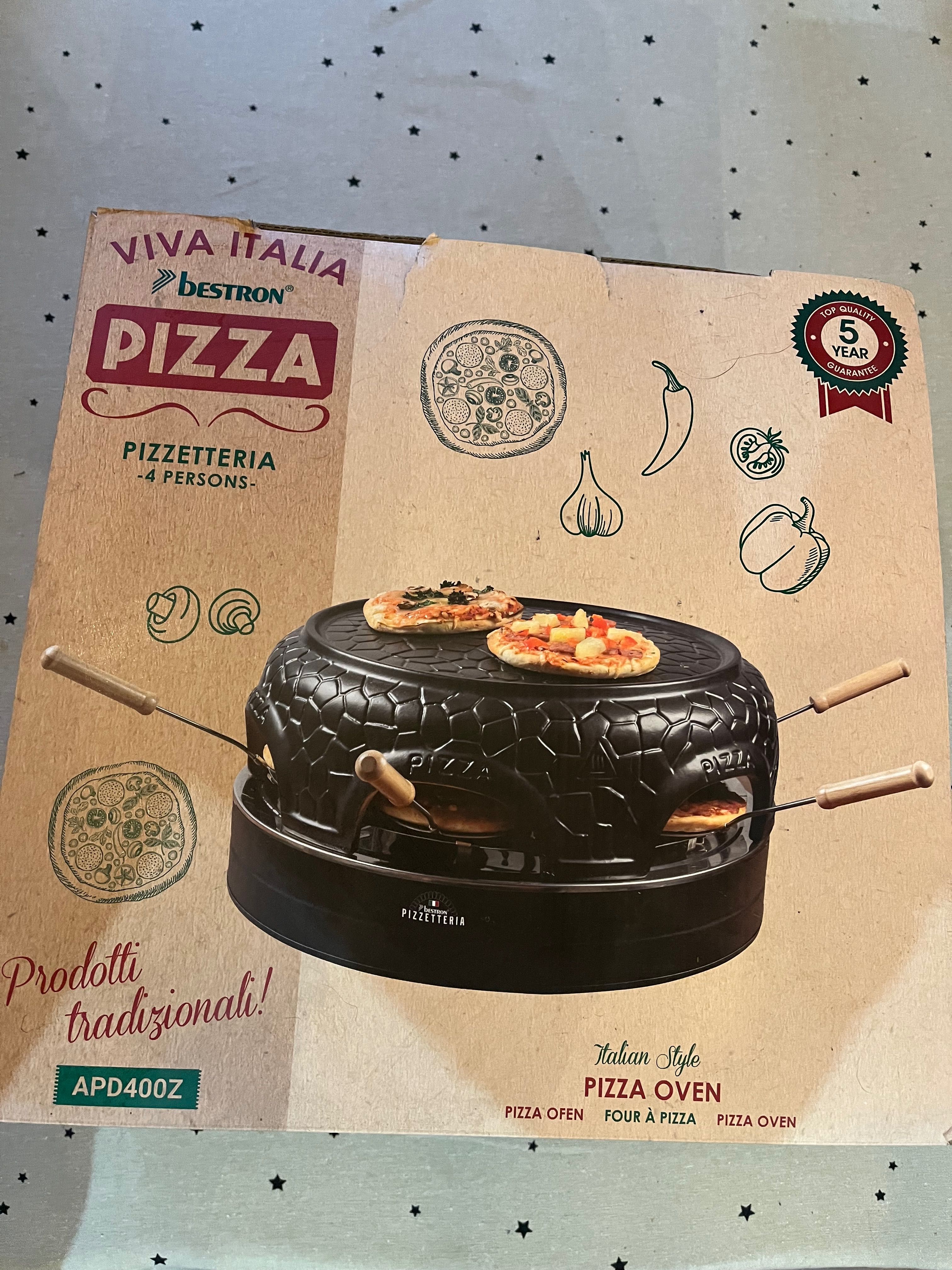 Piec do pizzy 4 szt
