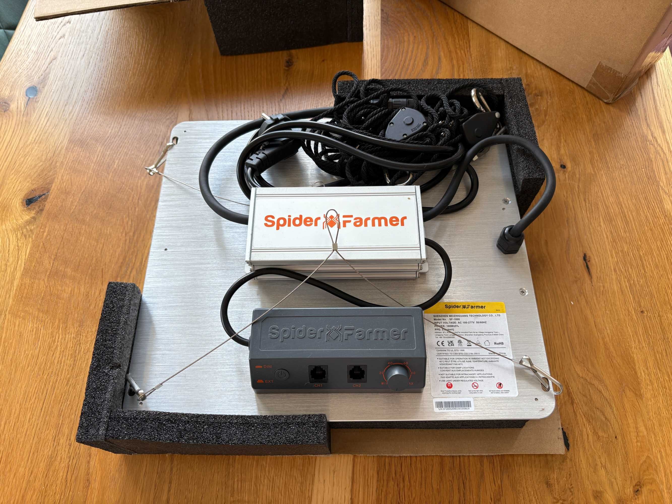 Lampa LED Spider Farmer SF1000 - 4 lata gwarancji
