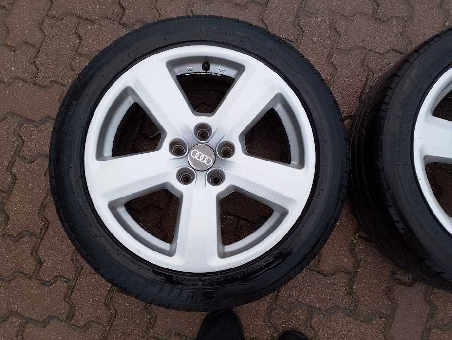Audi A4 B6 B7 Alufelgi z oponami 17 cali 5x112 komplet