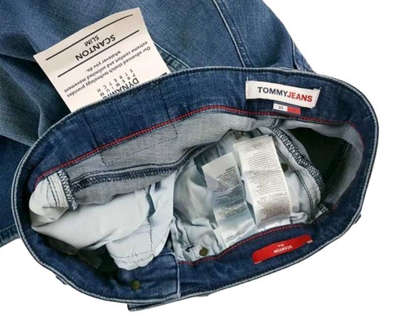 Męskie jeansy Tommy Jeans Scanton Slim Tommy Hilfiger nowe - W33/L34