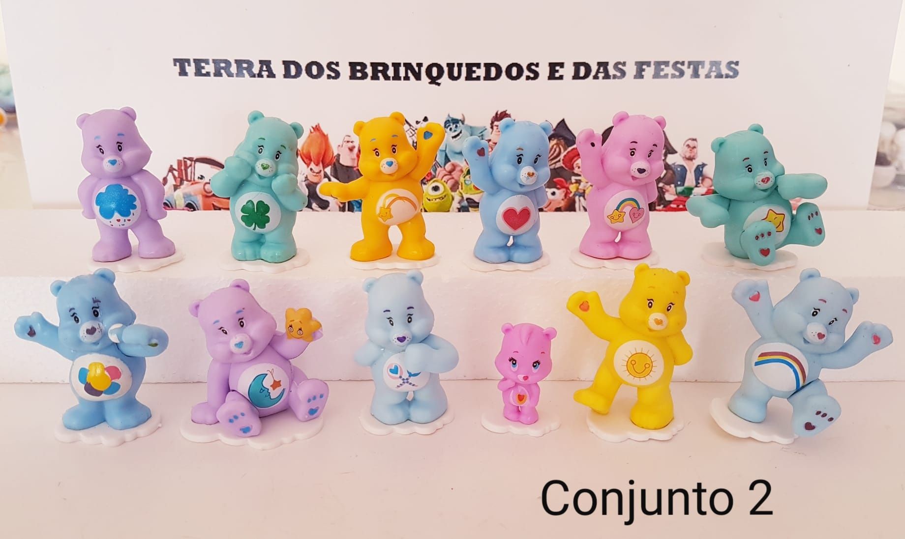 12 pcs / Ursinhos Carinhosos (Portes Incluídos)