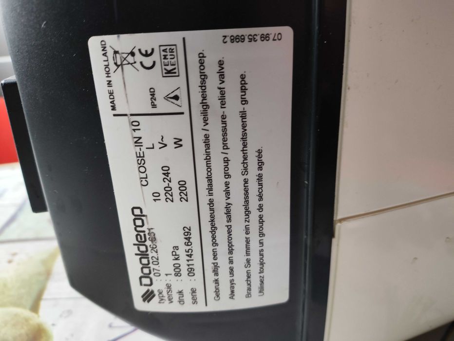 Bojler elektryczny podgrzewacz wody 10l