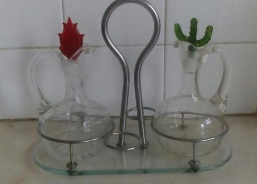 Coleção peças vintage em vidro c base em muito bom estado vendo troco