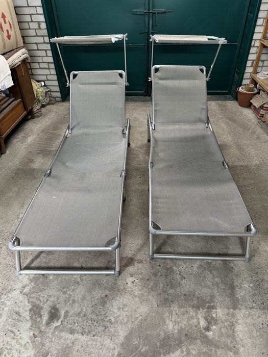 Продам шезлонги складні