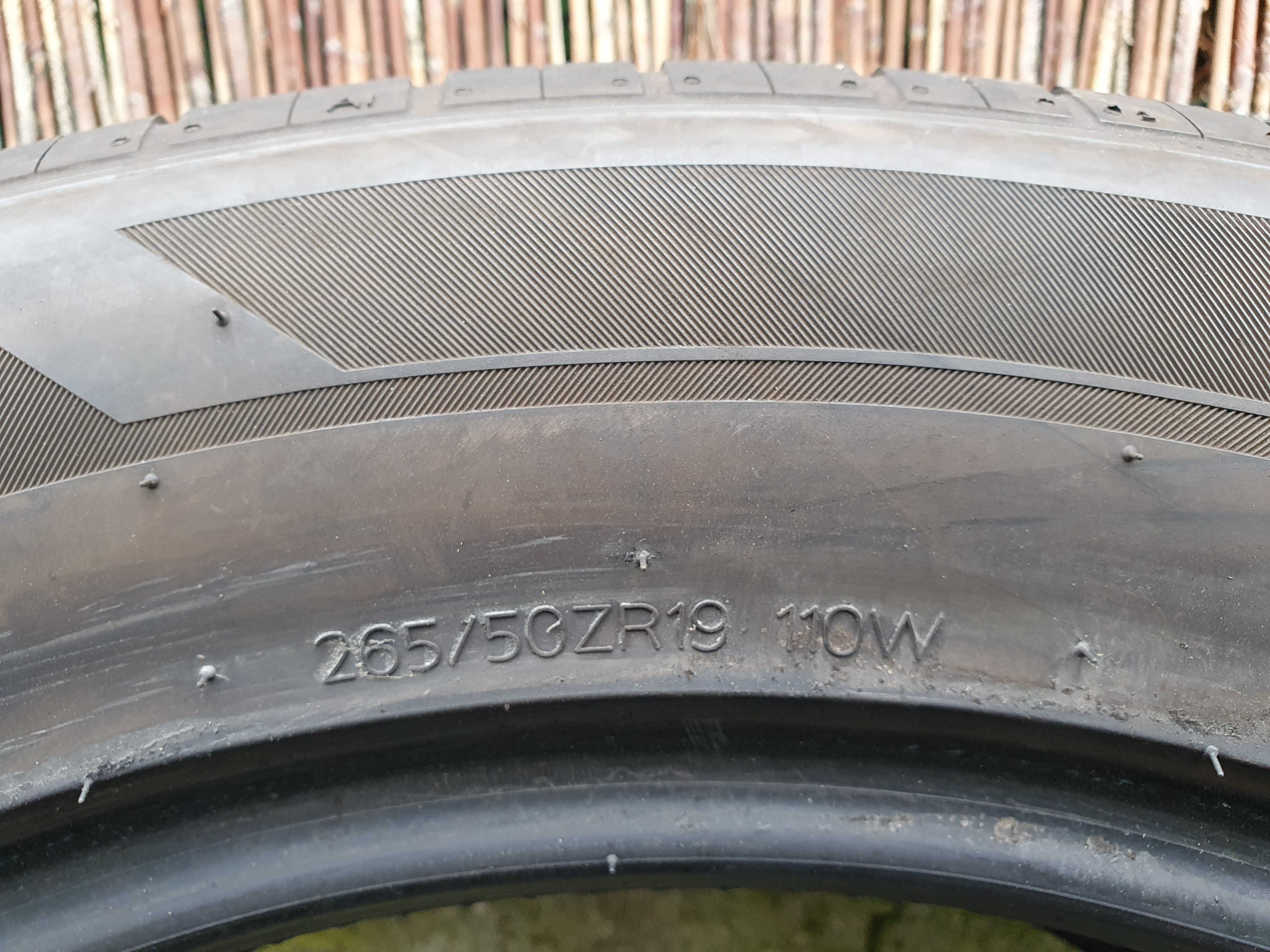 2x +1 265/50/19 110W Hankook S1 evo 3 SUV 6,9mm 2021r.