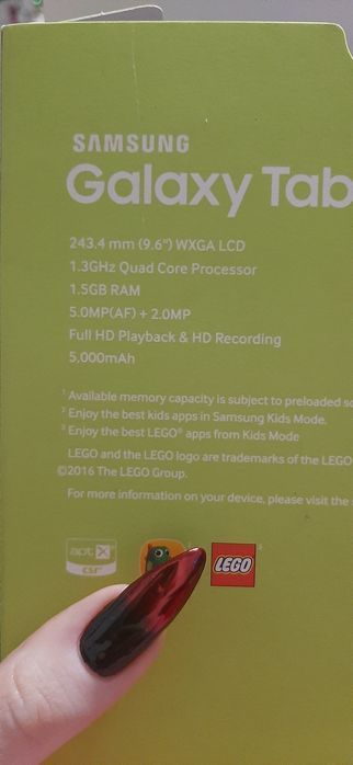 Планшет Samsung Galaxy Tab E