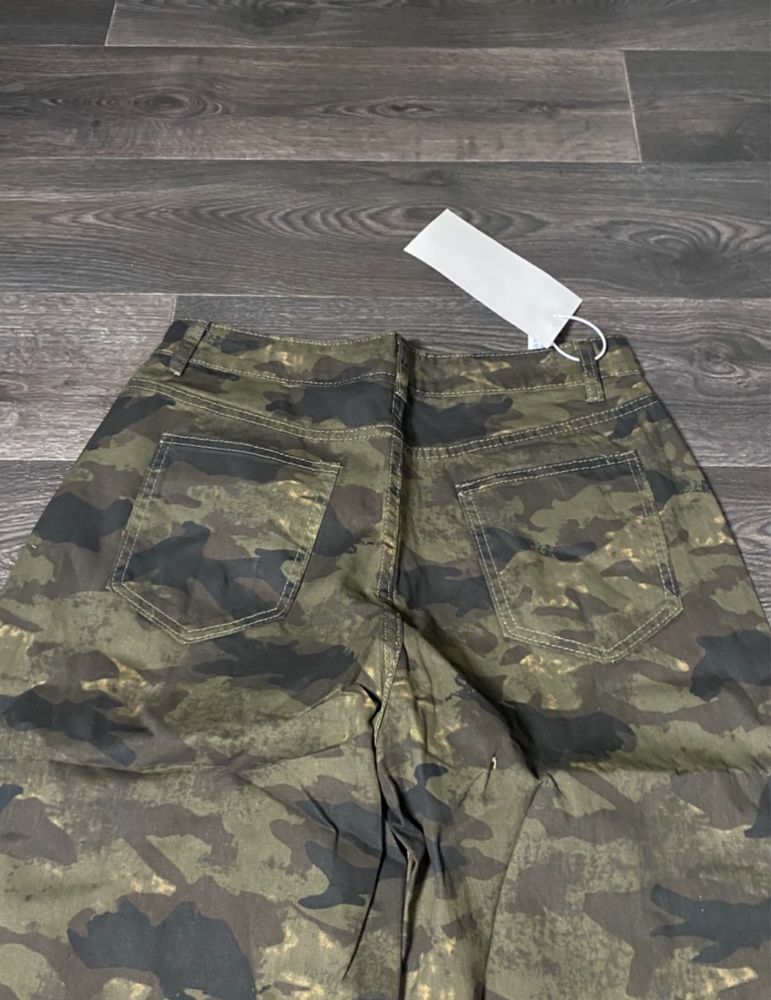 XS Camouflage baggy pants | Камуфляжні широкі штани