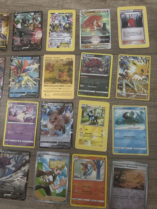 20 kart Pokemon, złota