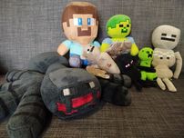 Zestaw maskotek Minecraft