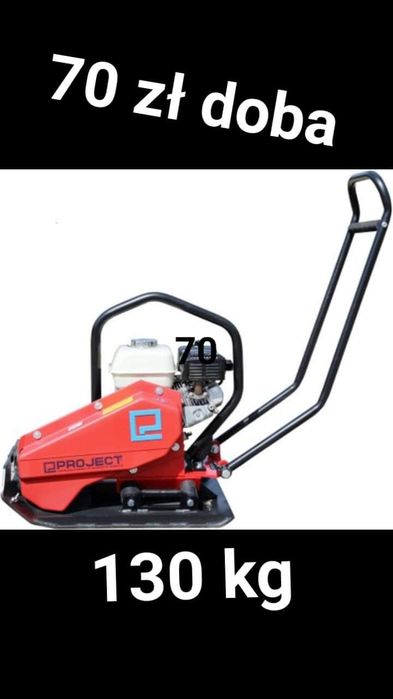Wynajem zagęszczarki skoczka zagęszczarka