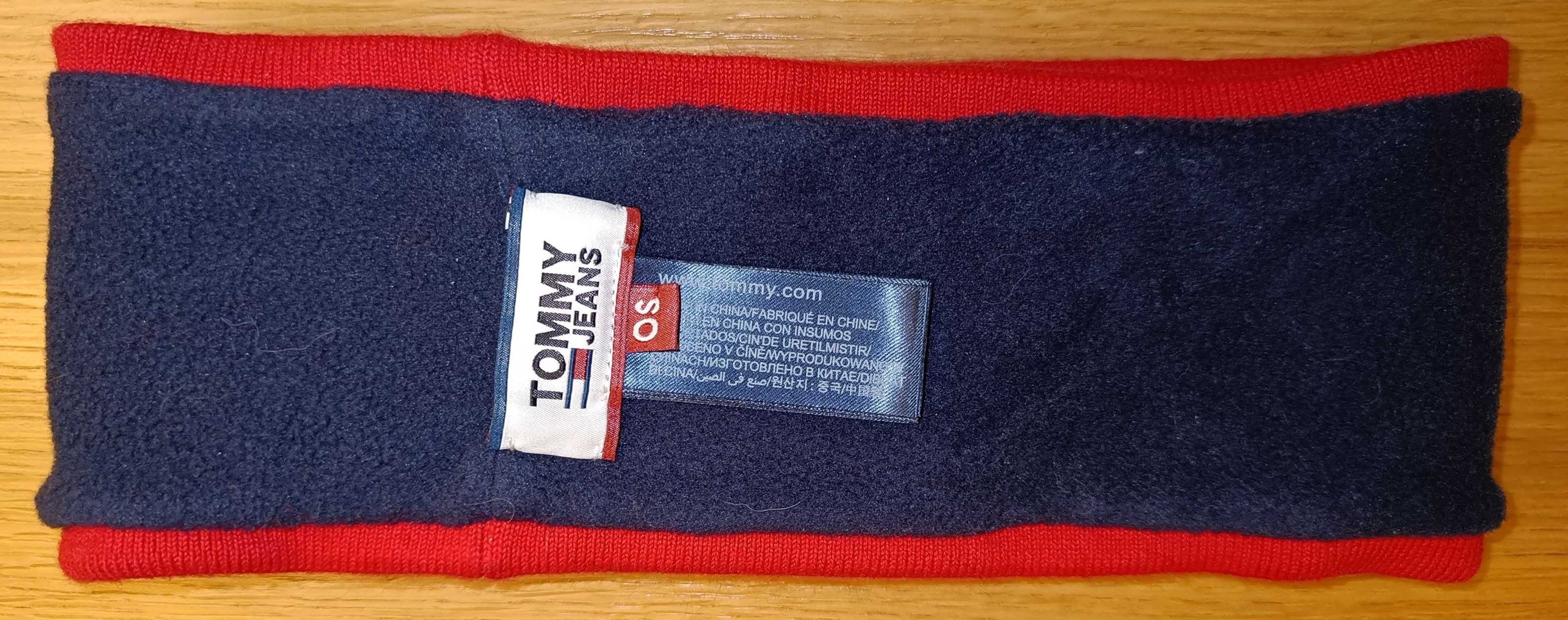 TOMMY JEANS opaska na głowę, uszy. NOWA.