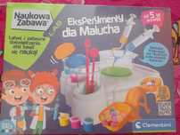 Eksperymenty dla malucha clementoni nowa