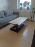 Stolik loft blat jesion