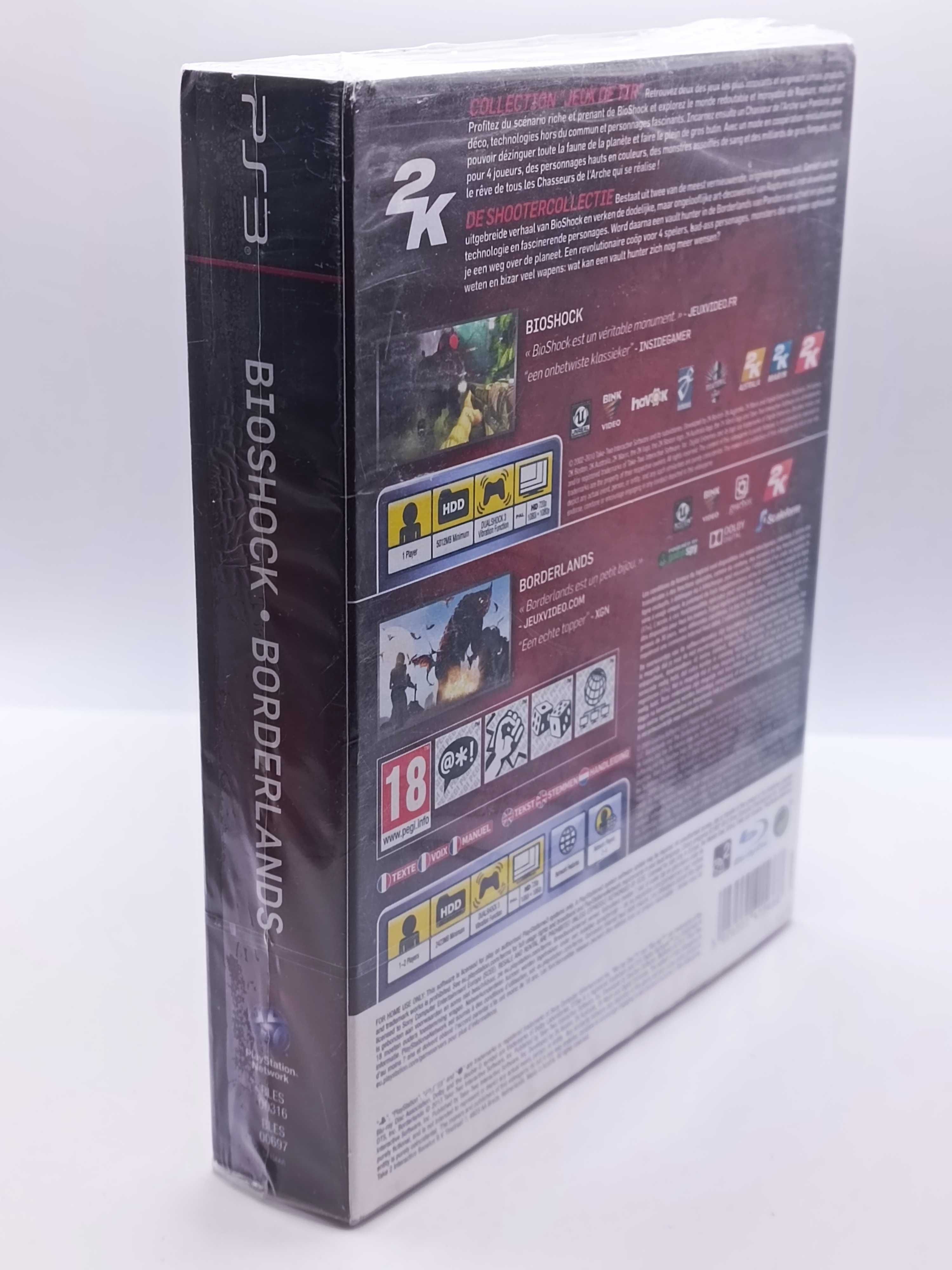 GRA Bioschock Bordelands The Shooter Collection NA PS3 300/04/25s