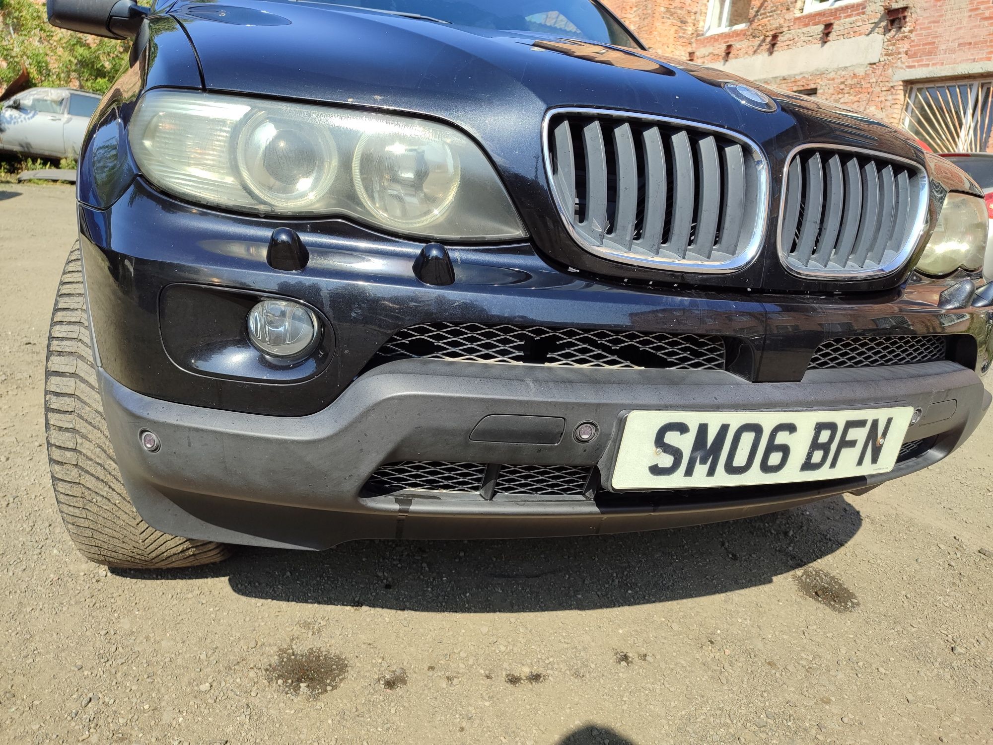 Бампер передний BMW X5 E53 БМВ Х5 Е53 Розборка парктронік туманка
