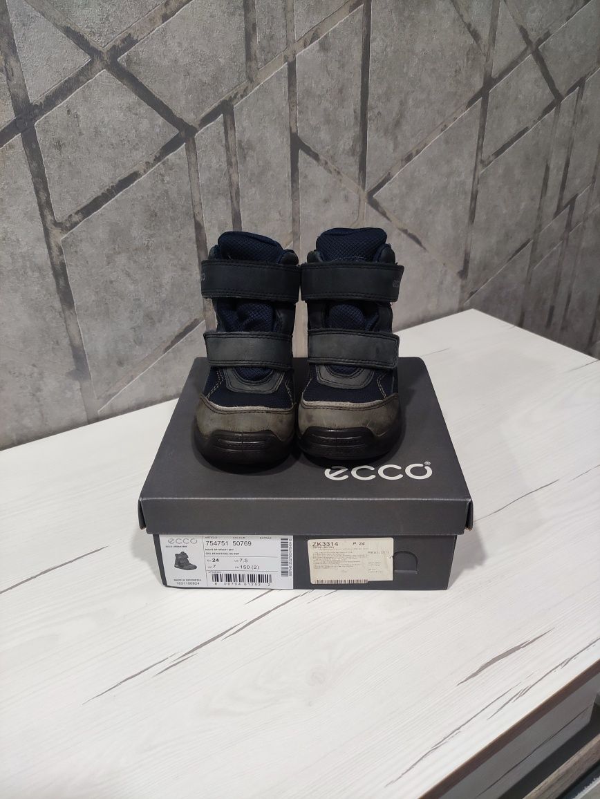 Зимові ботинки для хлопчика ECCO