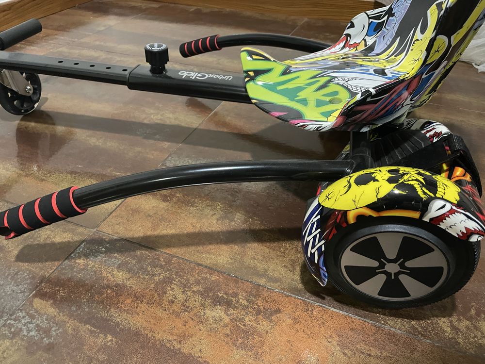 UrbanGlide Bundle Hoverboard 65 Lite + Kart Pilot Multicor