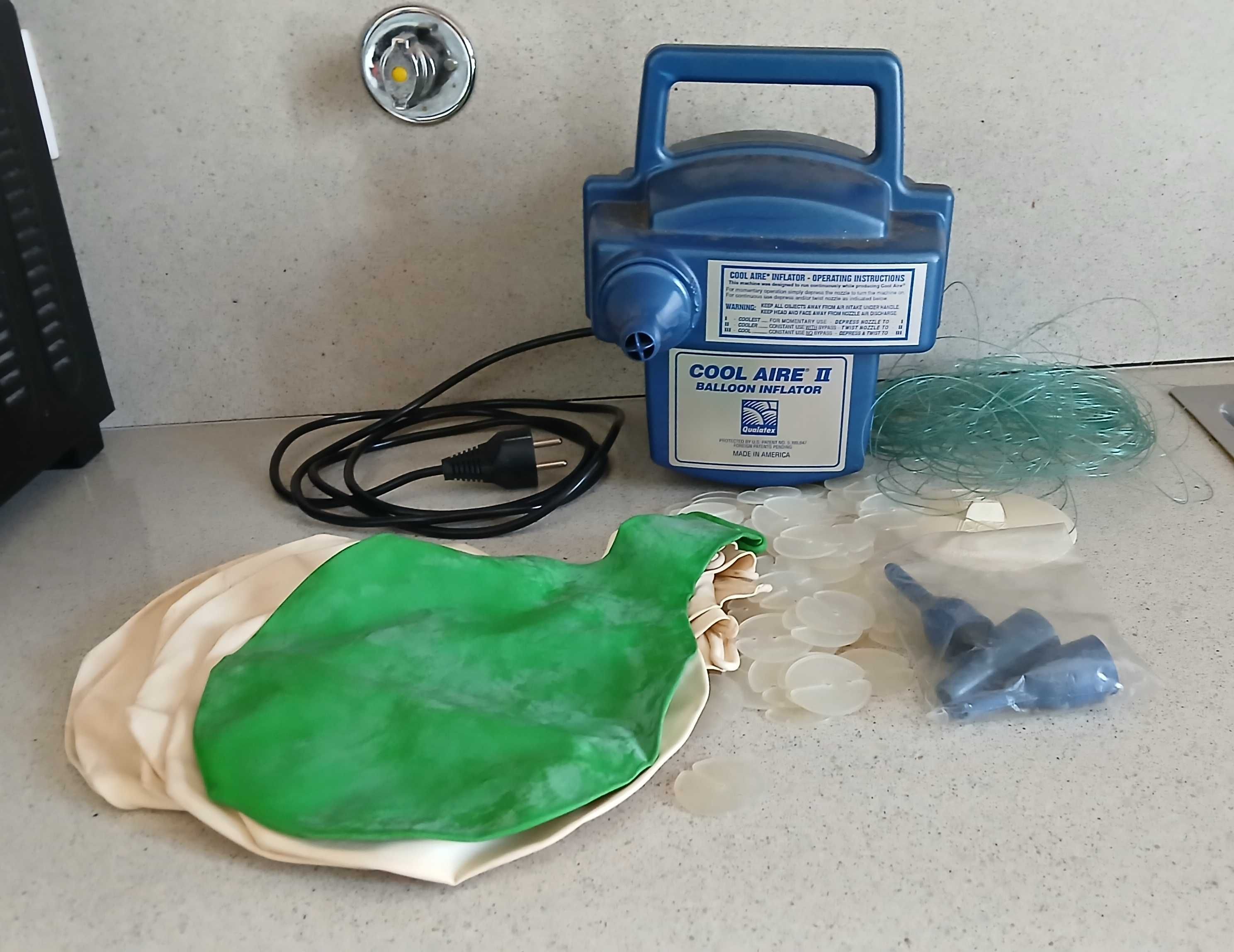 Kit de máquina elétrica de encher balões