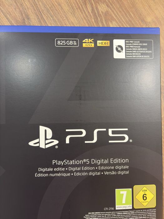 Playstation 5 digital 825gb selada com fatura (29/11) e garantia