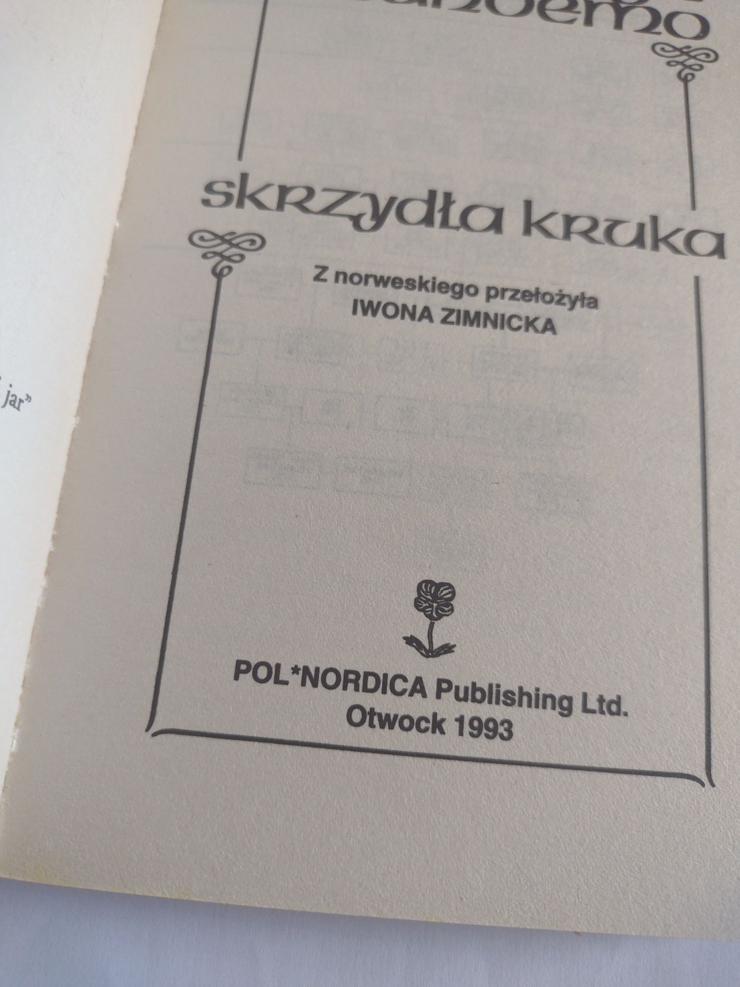 Tom 20 Skrzydła Kruka Margit Sandemo Saga o Ludziach Lodu