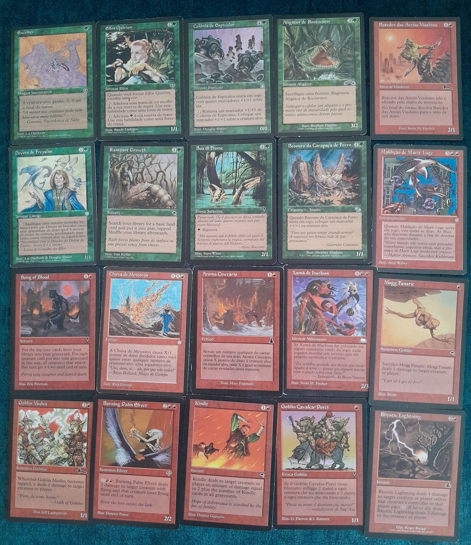 Cartas antigas Magic