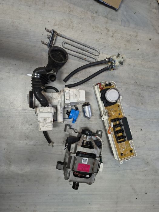 Zestaw części do pralki samsung eco bubble OPIS BRAK PROGRAMATORA!!