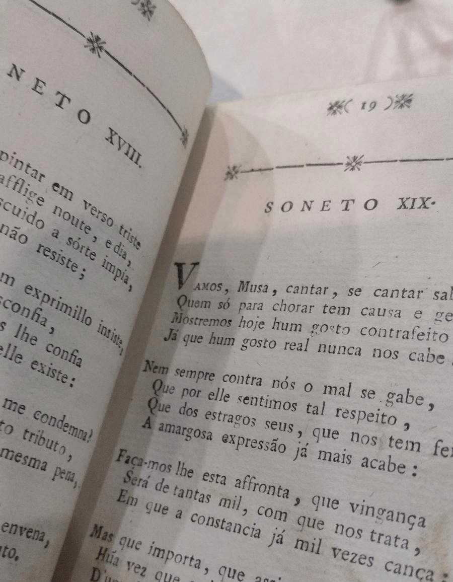 Obras Poeticas de hum Anonymo 1805