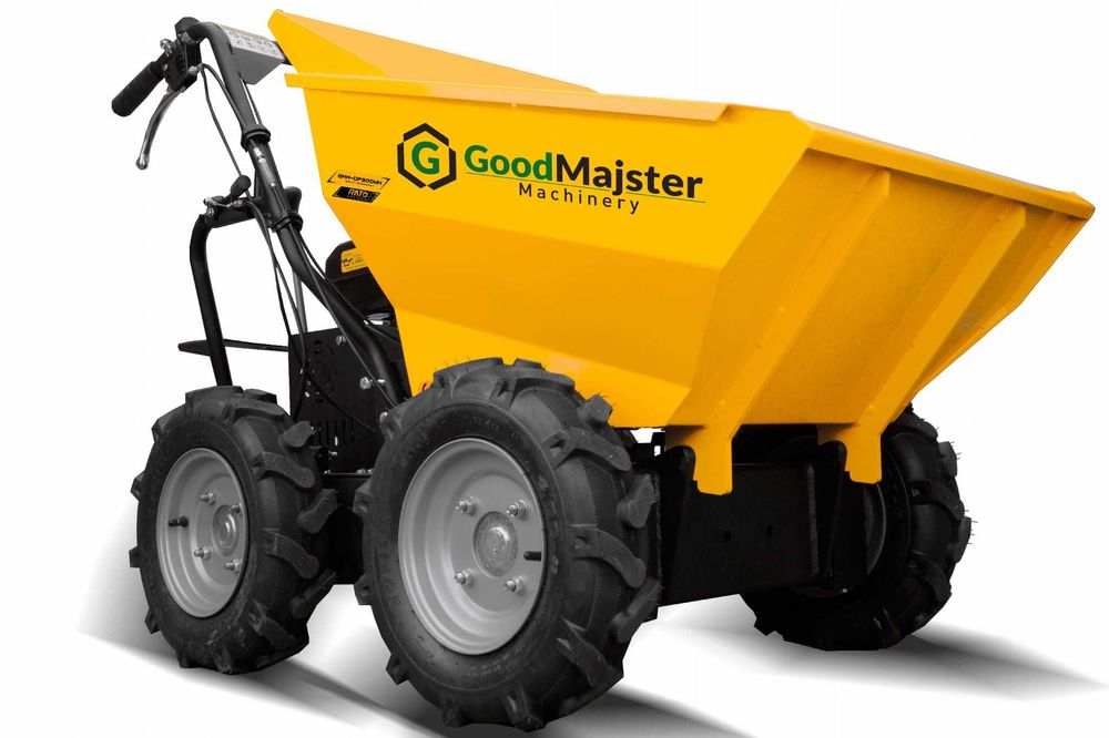 Wozidło kołowe transporter mini wywrotka 4x4 300kg 7,0HP GMM-DP300WH