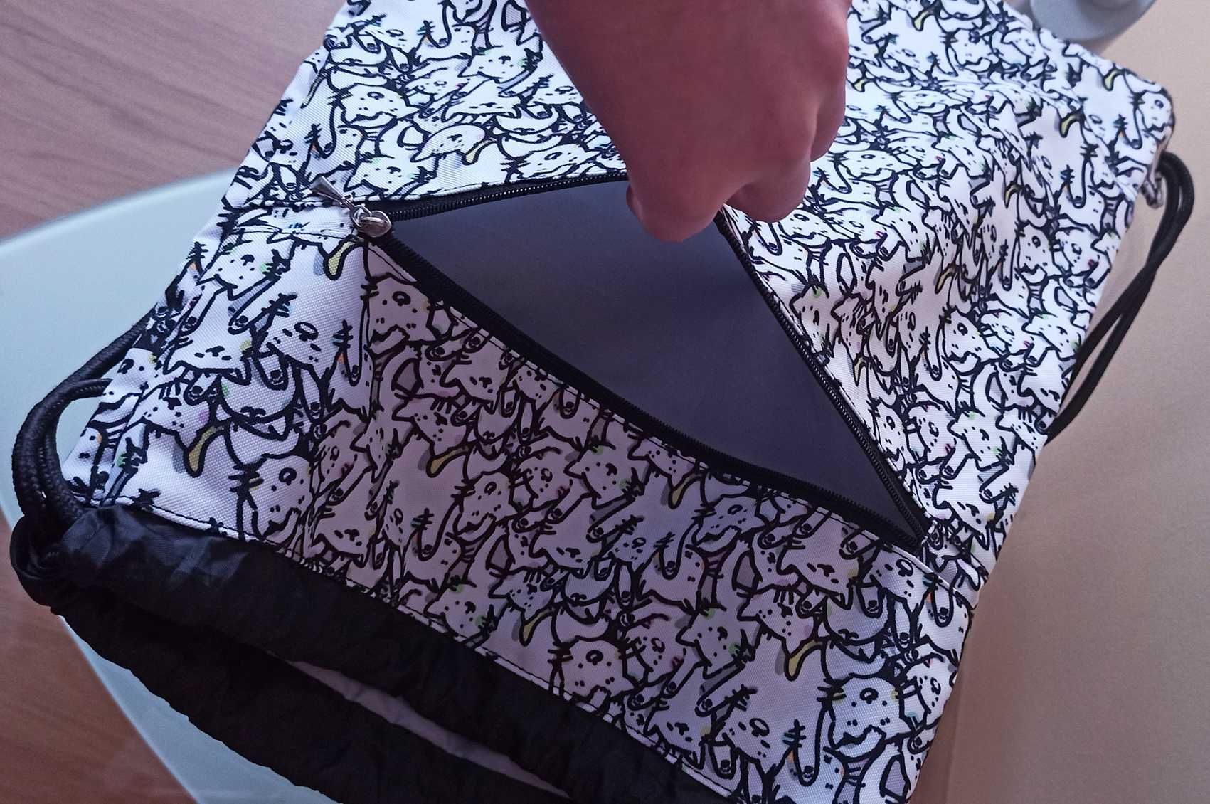 Worek Plecak Torba Shopper Koty Kotki Kot torba na ramie