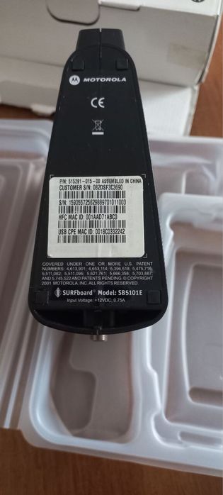 Кабельний модем Motorola SURFboard SB5101E