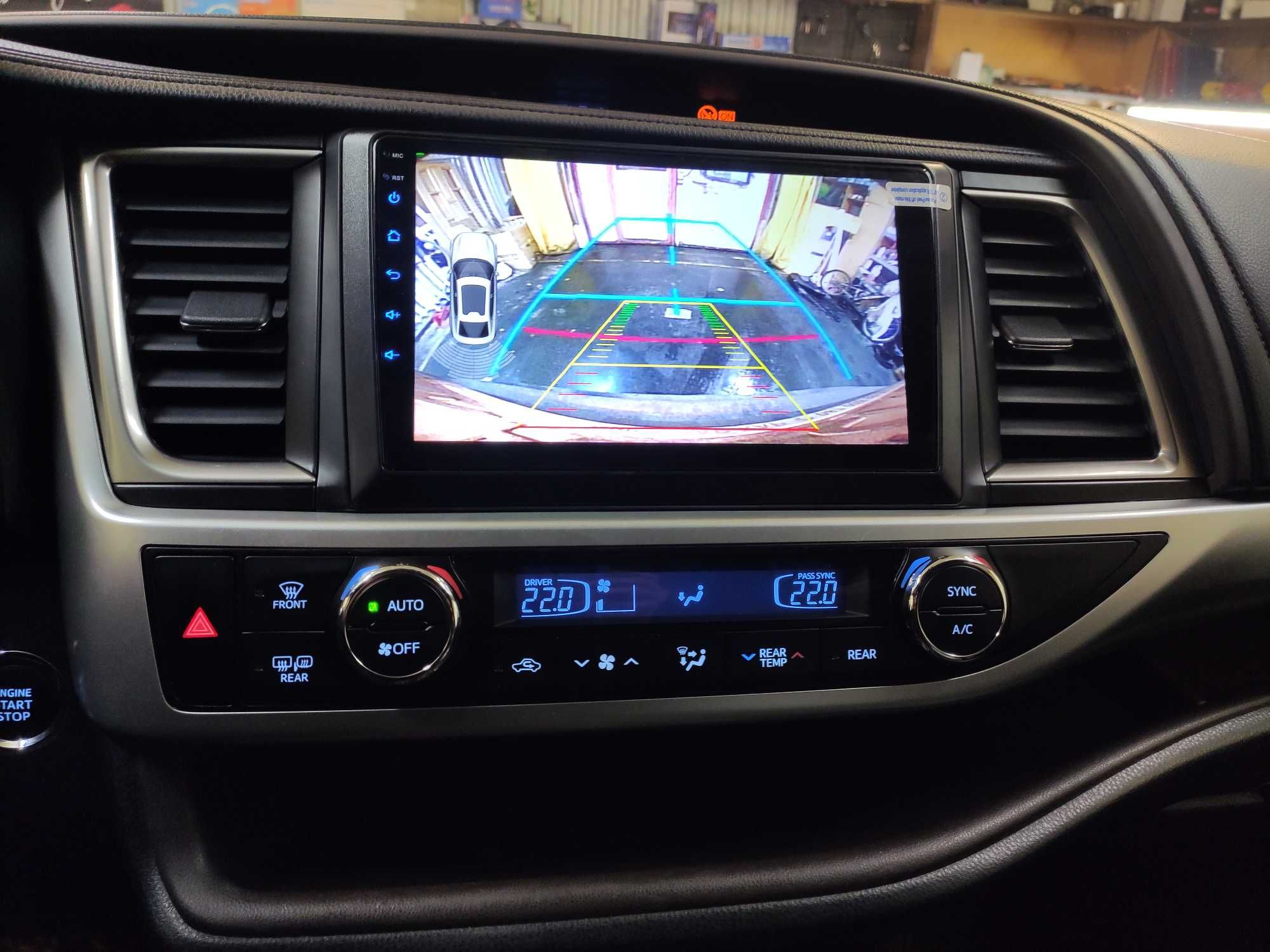 Магнітола Toyota Highlander +GPS трекер +  відеонагляд +360 .