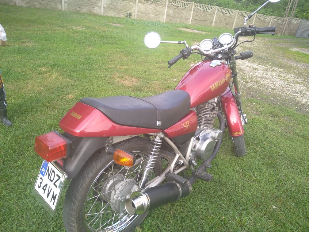 Yamaha SR 125, prawko kategori B