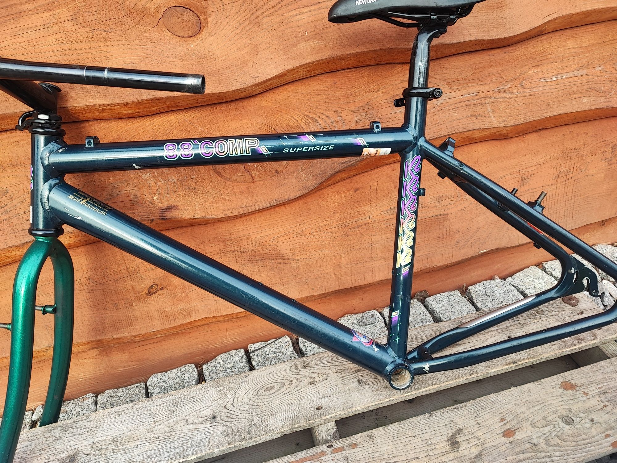 Rama rowerowa K2 88' Comp alu 26 retro mtb