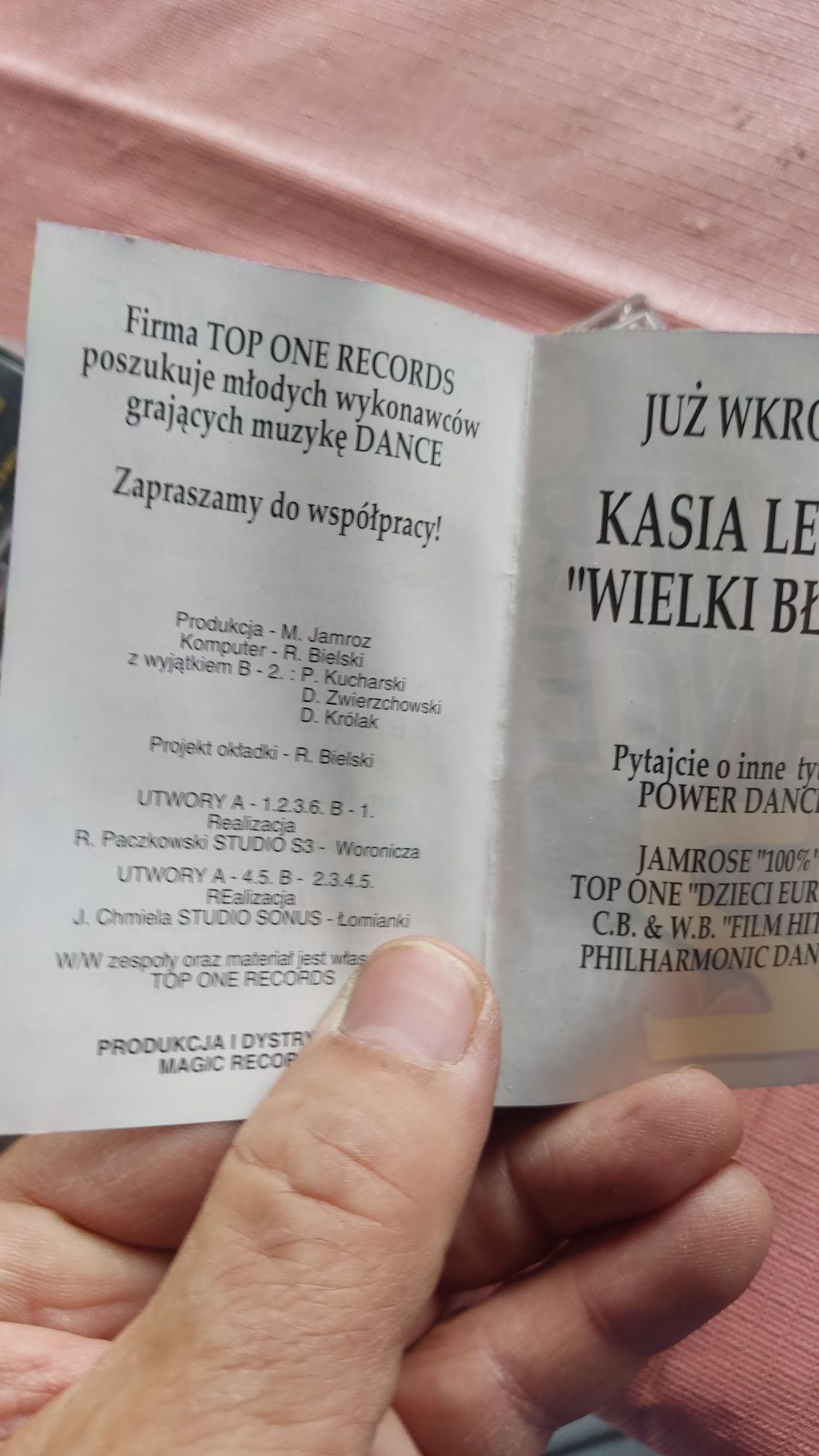 Polski Dance Power kaseta Polski Dance