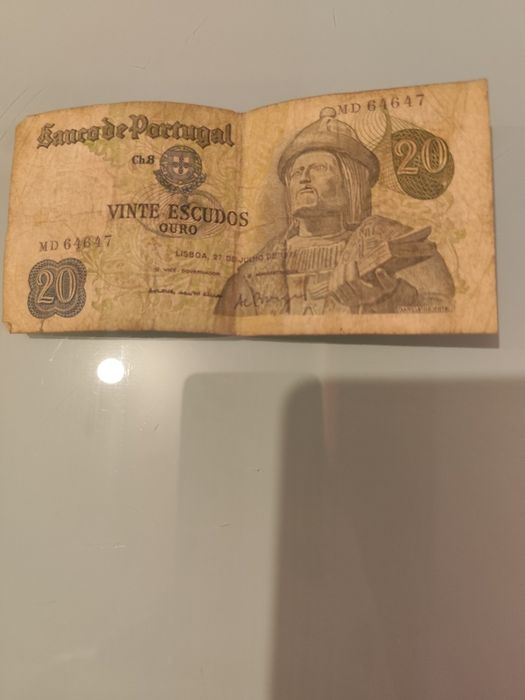 Nota de 20 escudos