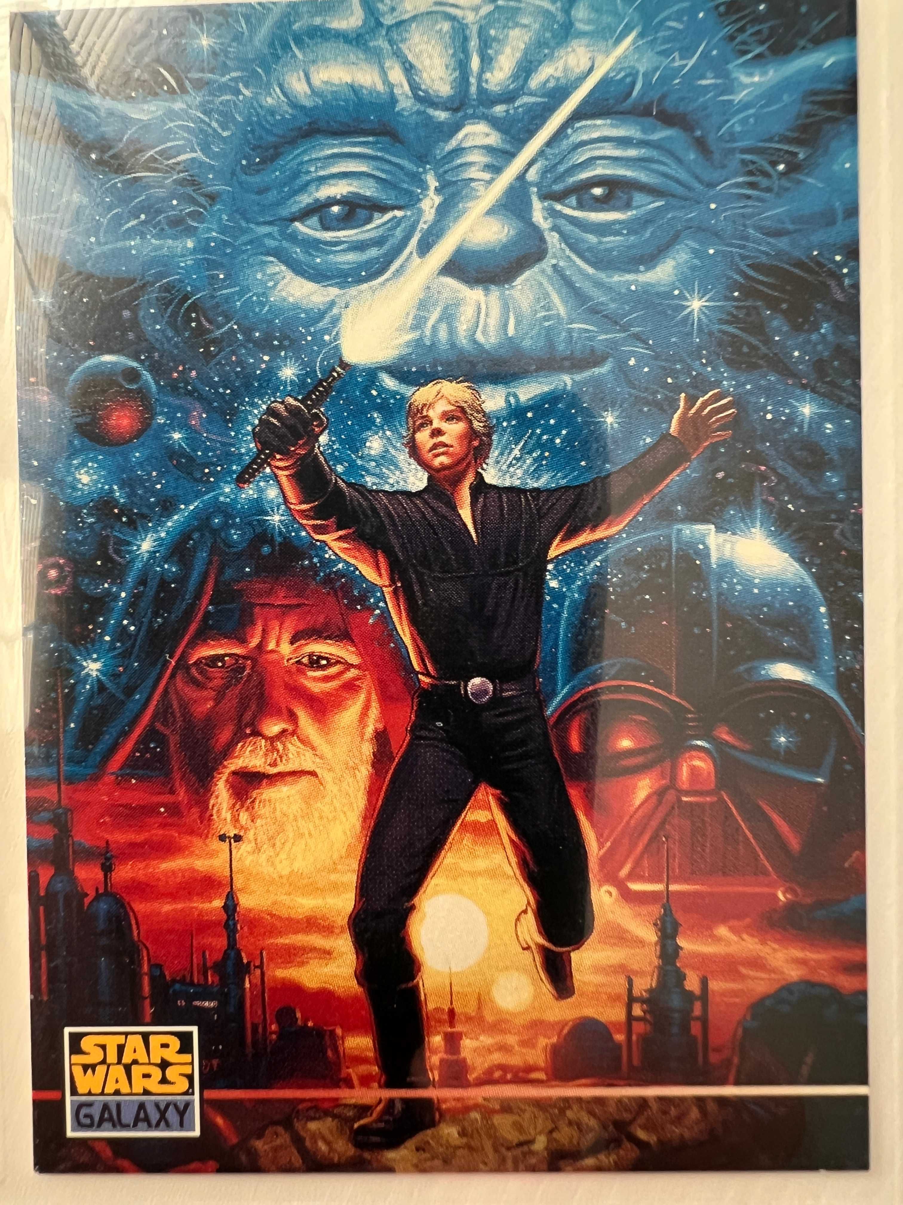 Topps Star Wars Galaxy 1995 Promo card P6