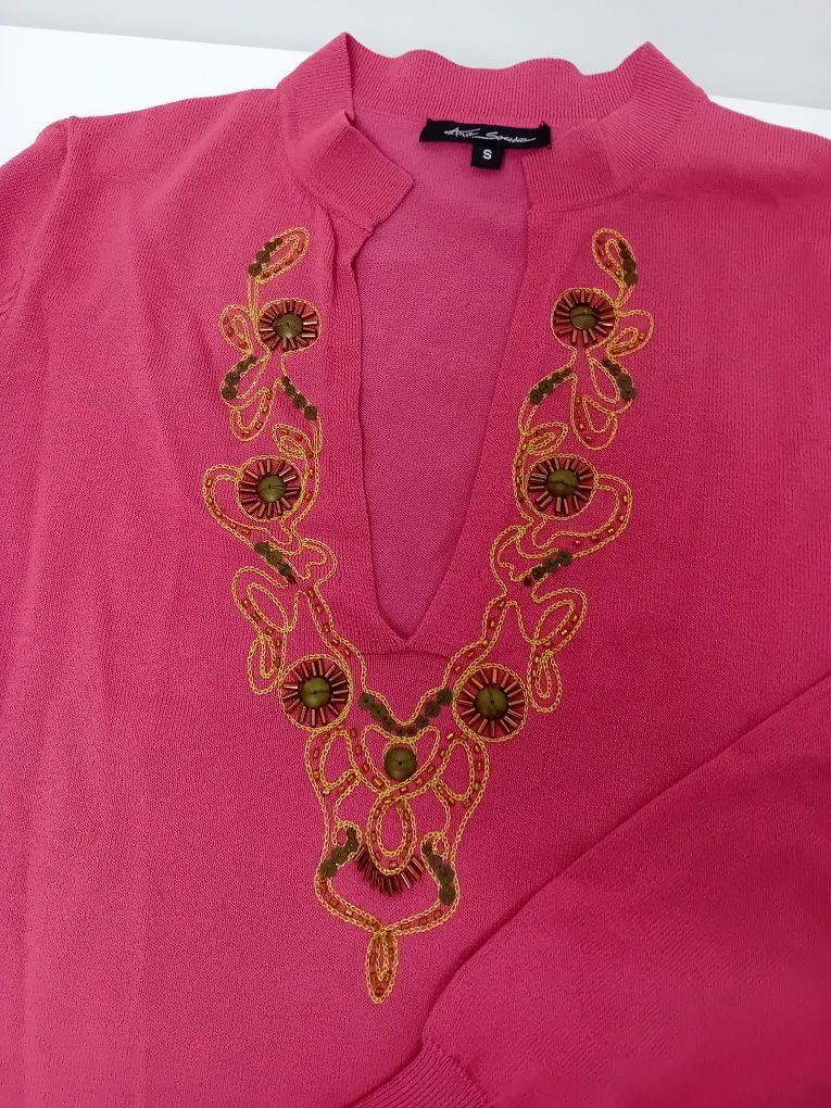 Camisola com trabalhado