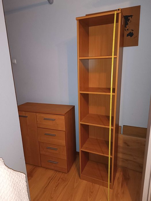 regał otwarty, kolor olchy.