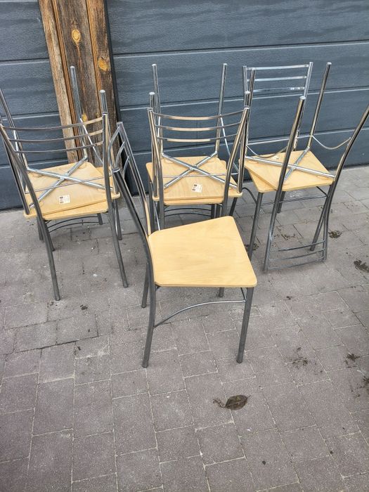 Krzesła do kuchni,baru 6szt.+1 gratis