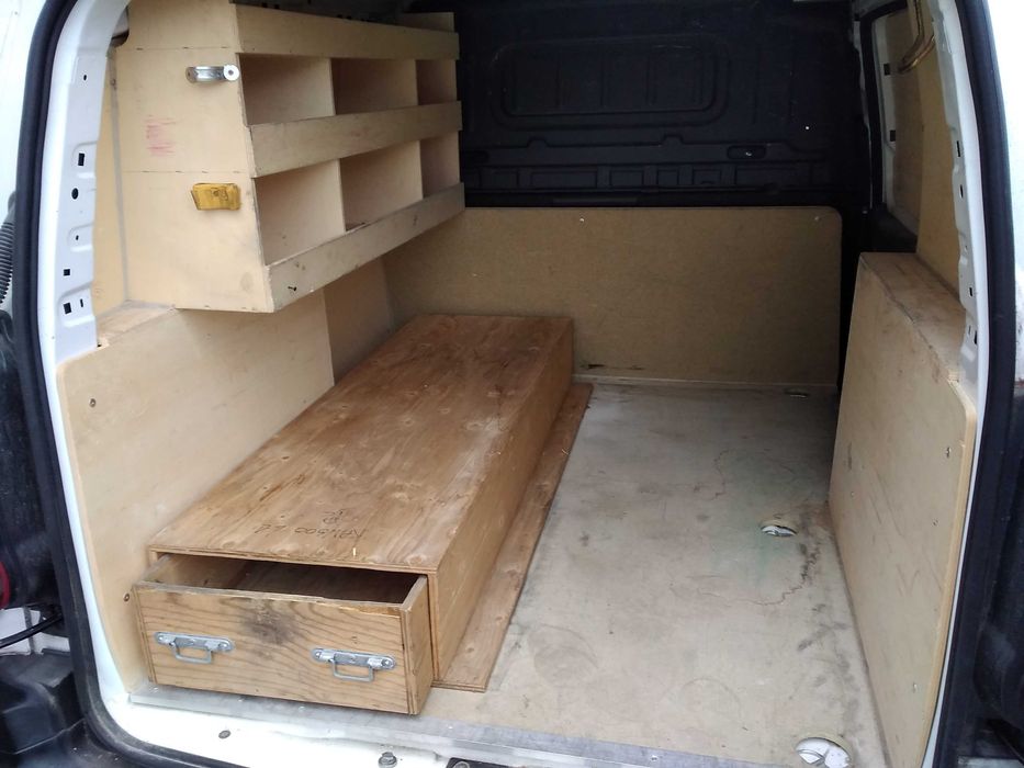 Zabudowa paki partner IV berlingo proace combo E bagażnika szafka