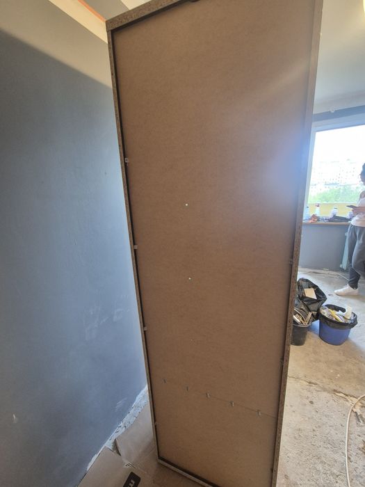 Witryna drewno szkło