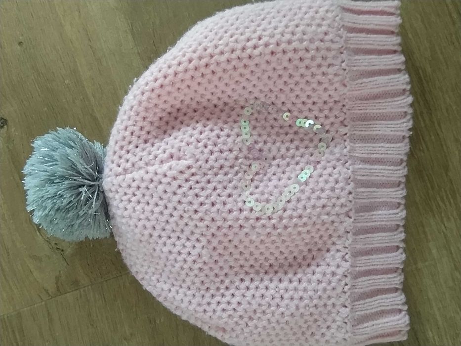 Czapka zimowa dla dziewczynki