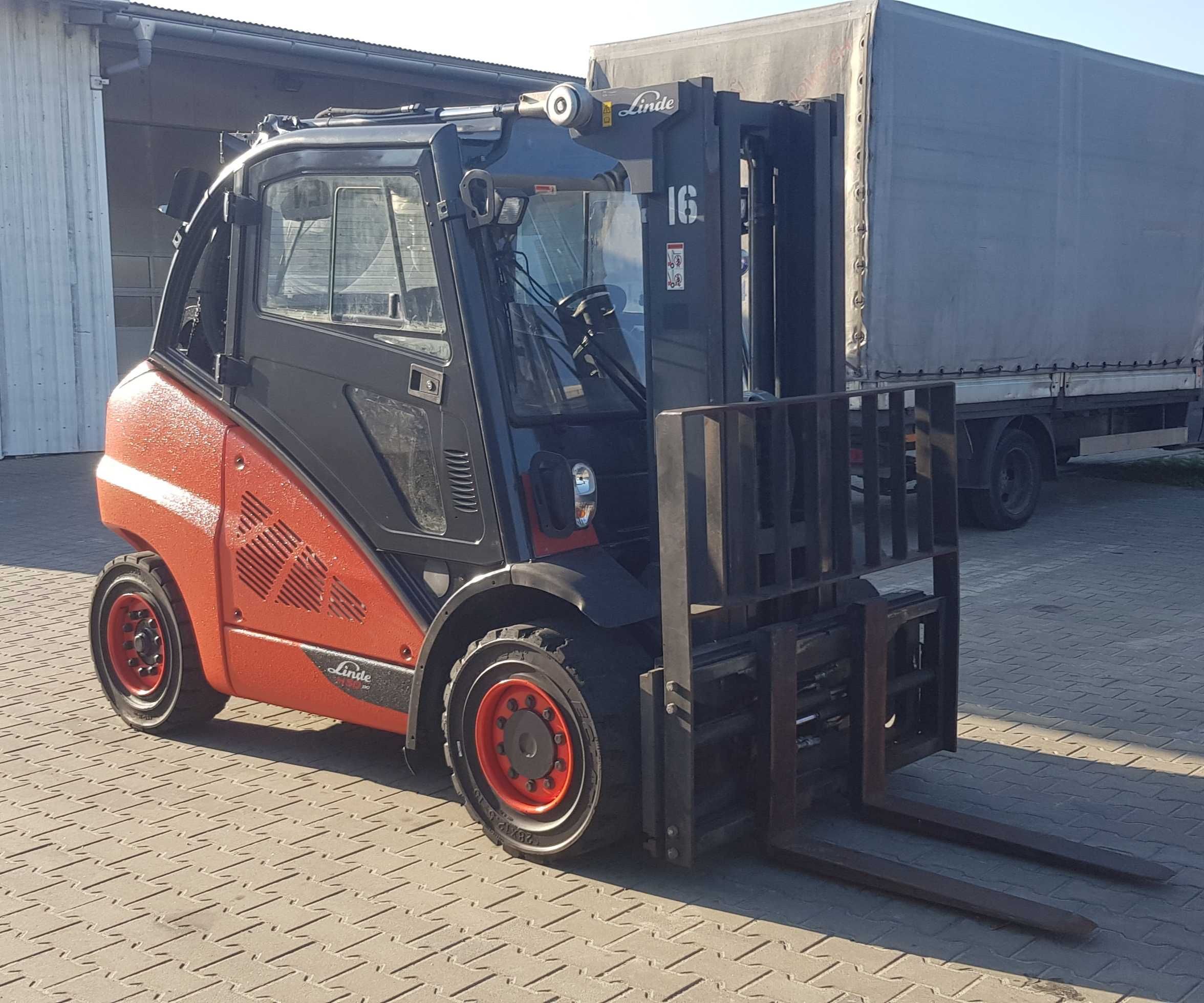 Linde H50T wersja kontenerowa H40 , H45 , Klima MAX wyp 5 ton 2017