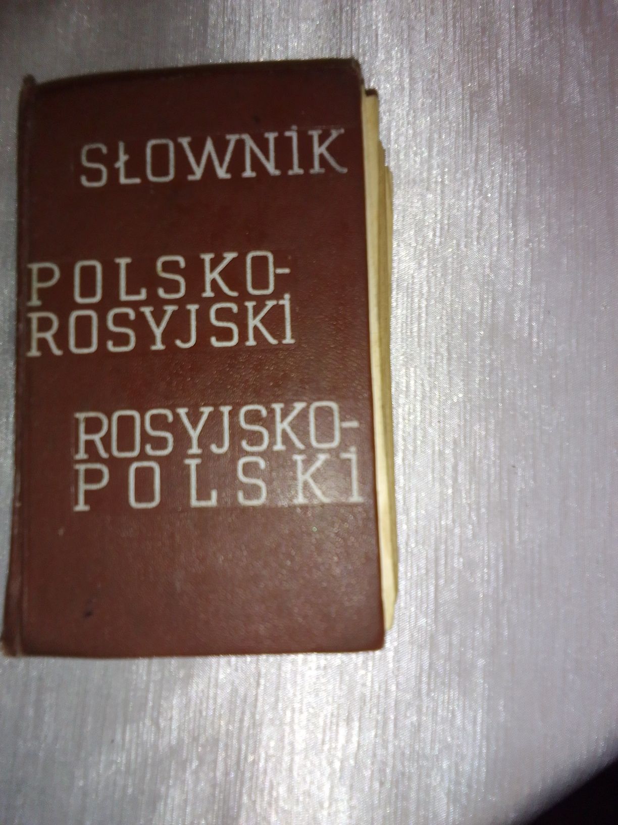 Słownik Polsko -Rosyjski i Rosyjsko -Polski.