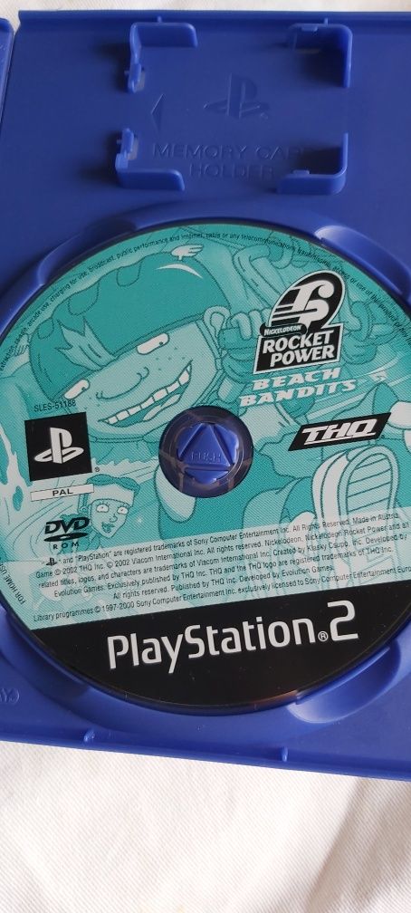 PS2 - Jogo "Rocket Power: Beach Bandits" (Novo)