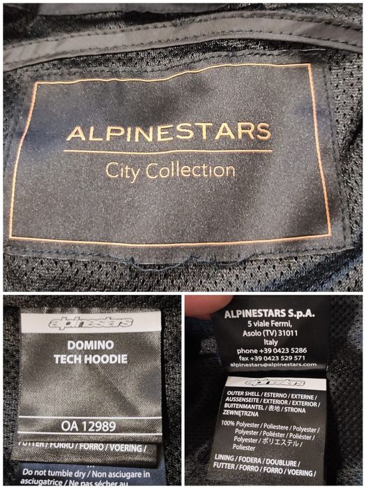 XL-XXL Alpinestars Domino tech оригінальна чоловіча мотокуртка